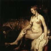 Rembrandt van rijn Bathsheba with David's Letter USA oil painting artist